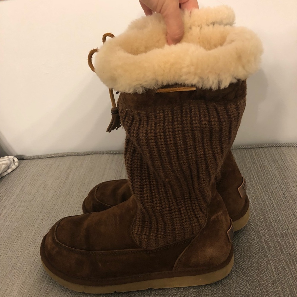 Ugg knit boots